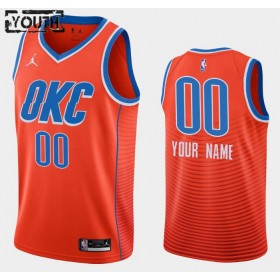 Dječji NBA Dres Oklahoma City Thunder Personalizirani 2020-21 Jordan Brand Statement Edition Swingman